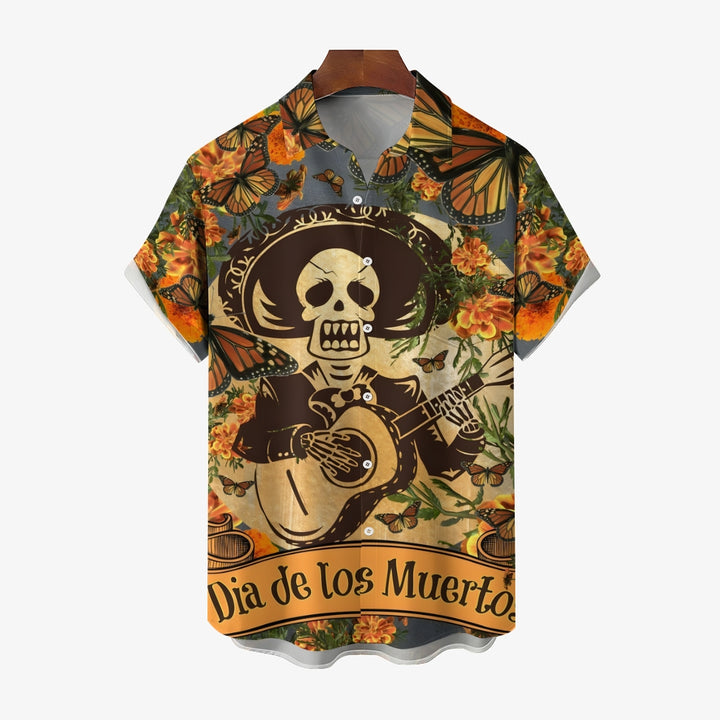 Cinco De Mayo Casual Short Sleeve Shirt 2404000235