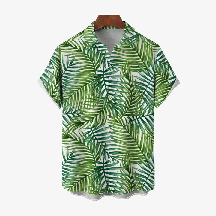 Men's Hawaiian Casual Short Sleeve Shirt 2411013102