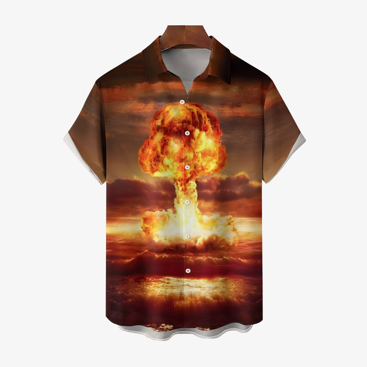 Destroy it! Explode! Short Sleeve Shirt 2410008191