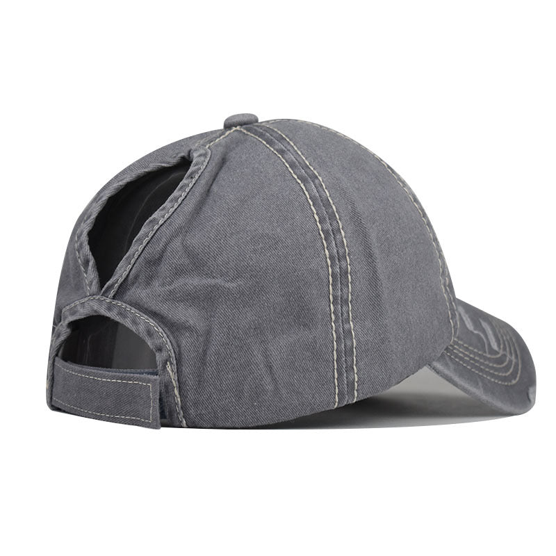 Five-Pointed Star Washed Baseball Cap 240203494