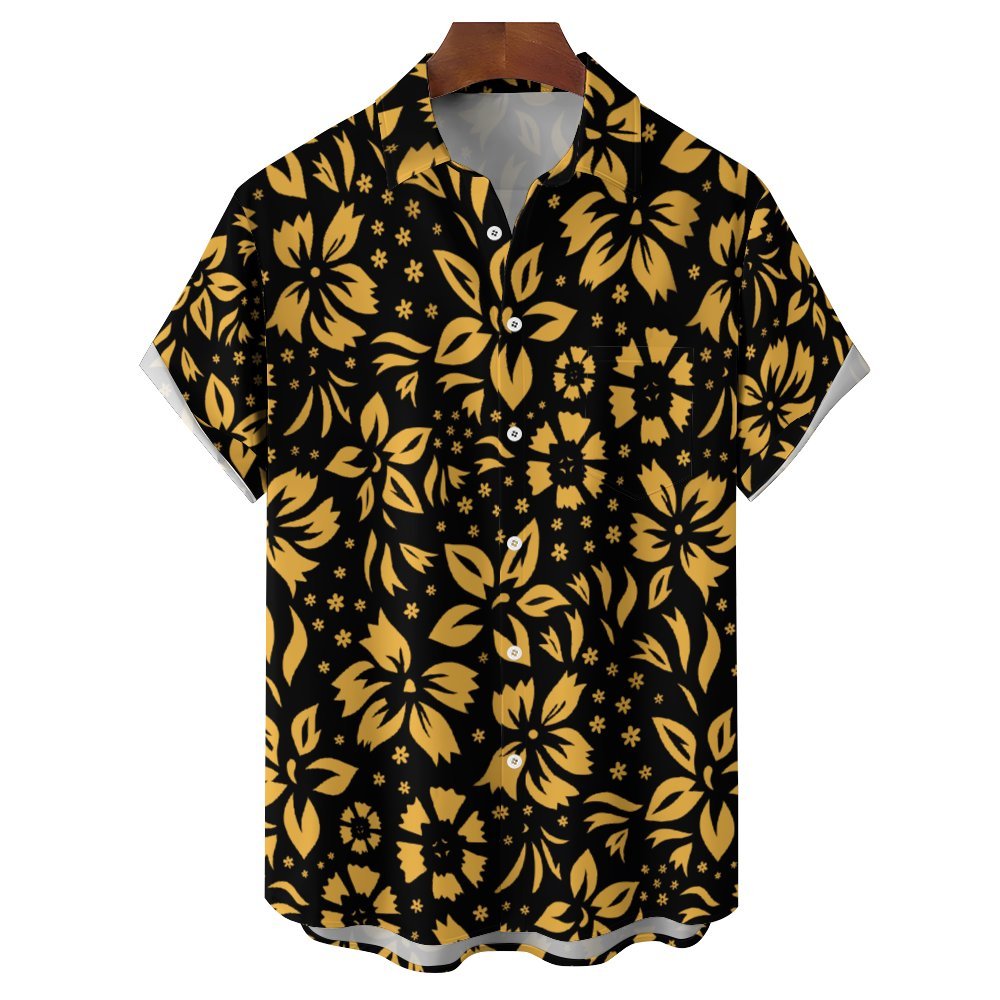 Fear and Loathing in Las Vegas, Men's Aloha Shirt, Movie Costume Cosplay, Halloween 2401000338