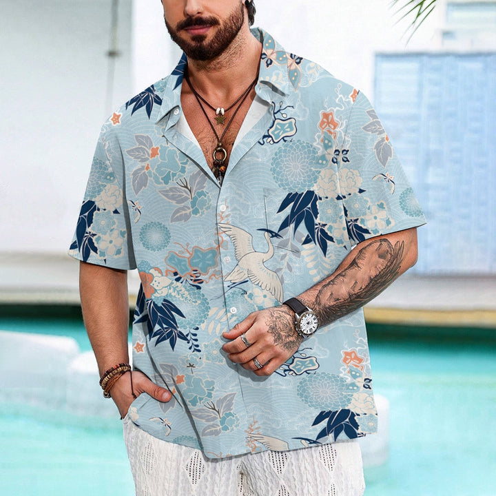 Men's Art Casual Short Sleeve Shirt 2411007840