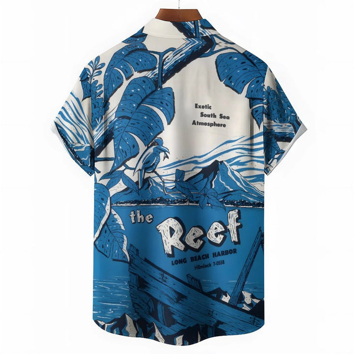 Men's Vacation Casual Short Sleeve Shirt 2403000467