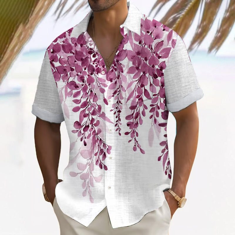 Men's Art Hawaiian Short Sleeve Shirt