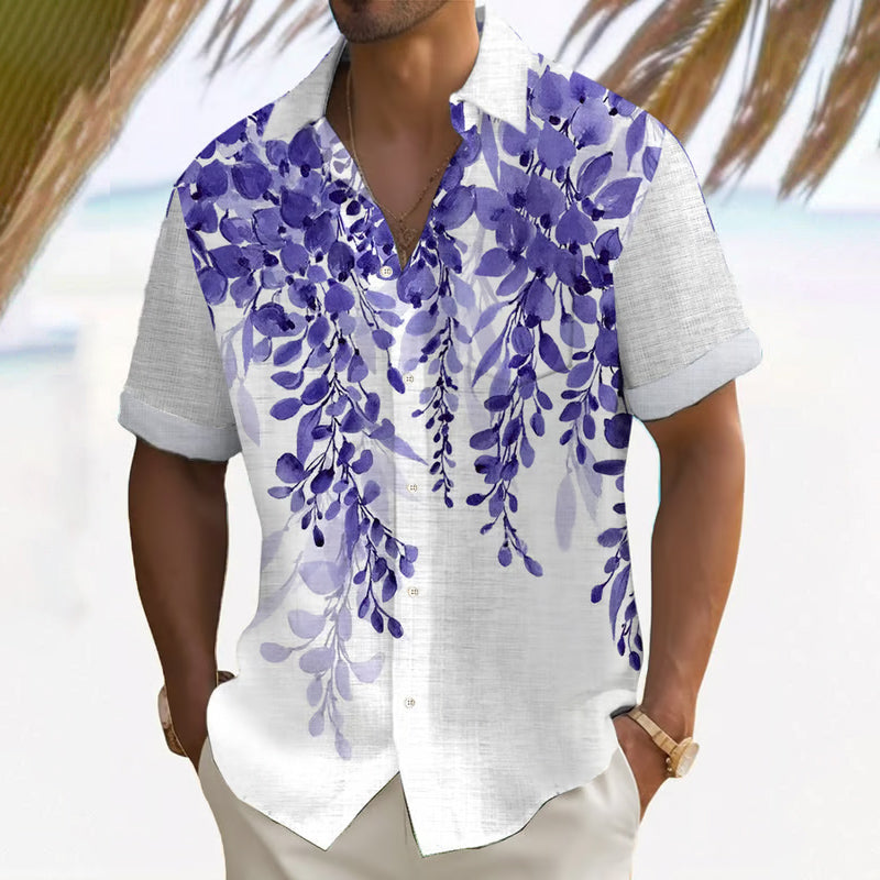 Men's Art Hawaiian Short Sleeve Shirt