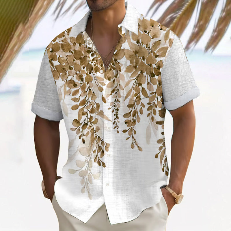 Men's Art Hawaiian Short Sleeve Shirt