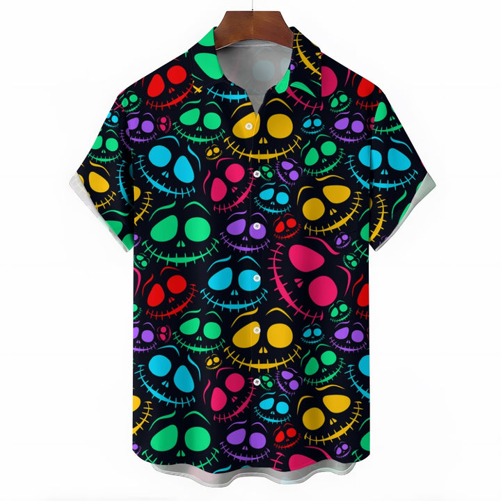 Men's Hawaiian Casual Short Sleeve Shirt 2409006835