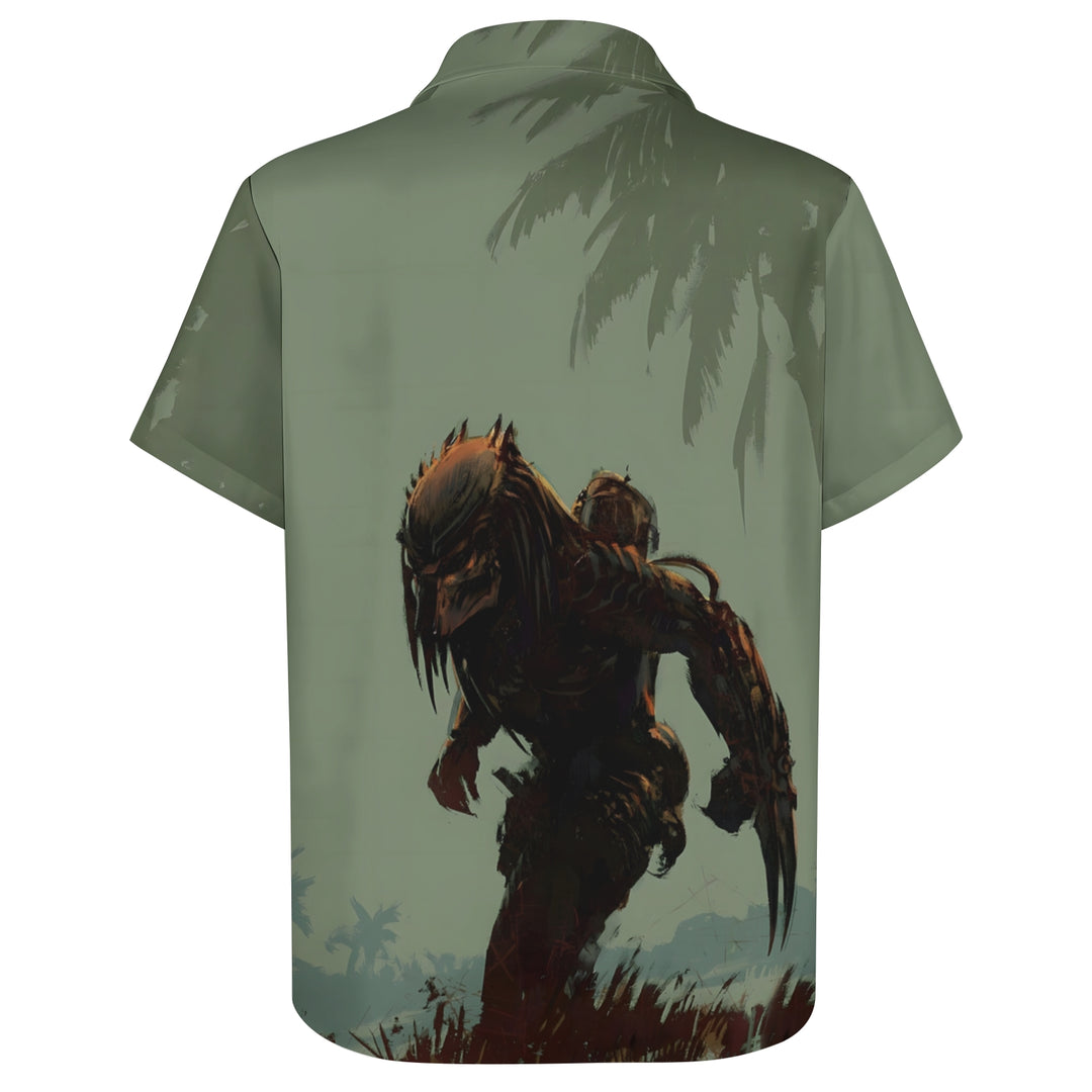 Men's Predator Casual Short Sleeve Shirt 2404001795