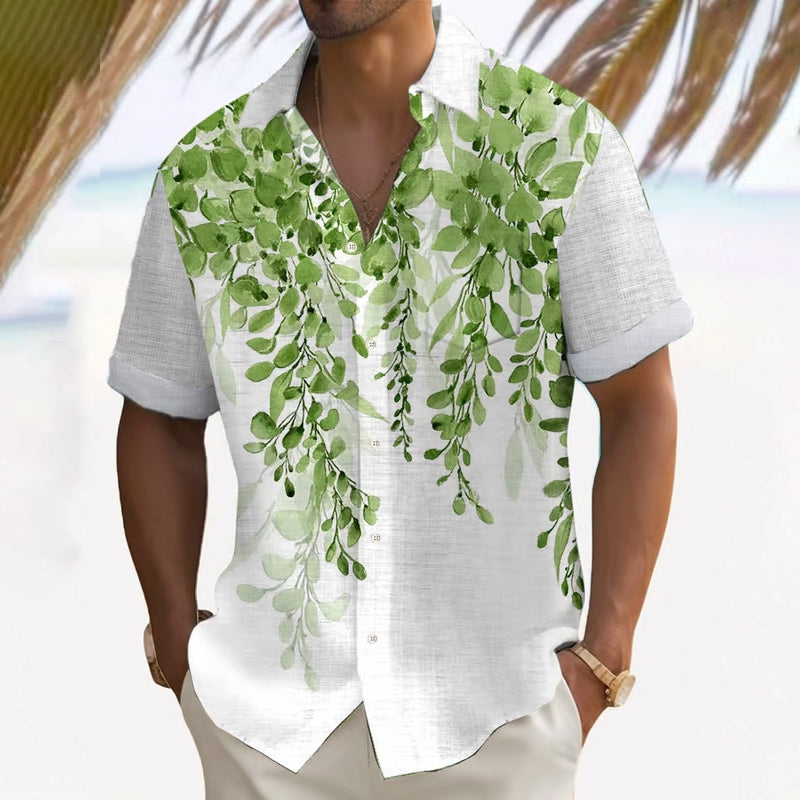 Men's Art Hawaiian Short Sleeve Shirt