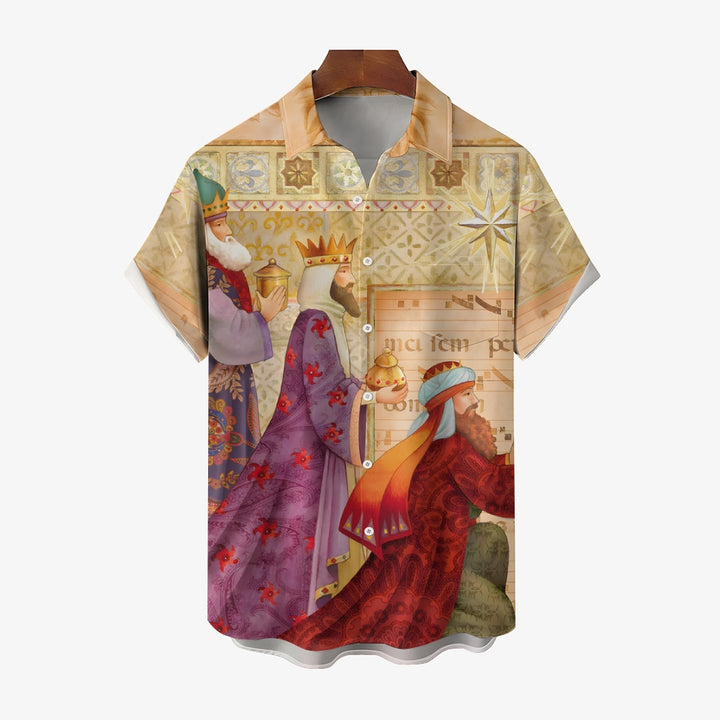 Three Kings Day Epiphany Prints Shirt 2411011547