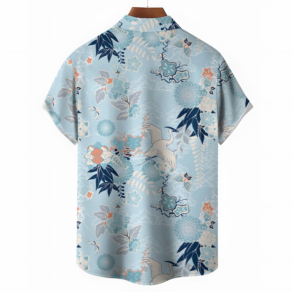 Men's Art Casual Short Sleeve Shirt 2411007840