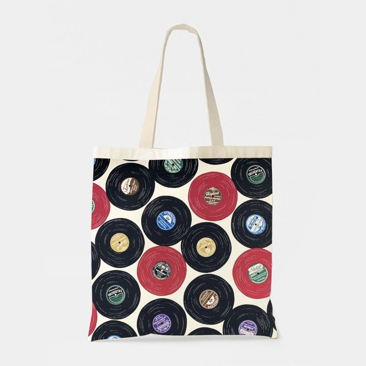 Music Cassette Fashion Casual Tote Bag