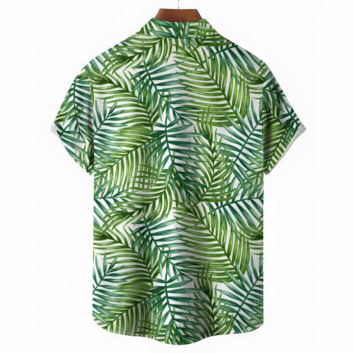 Men's Hawaiian Casual Short Sleeve Shirt 2411013102