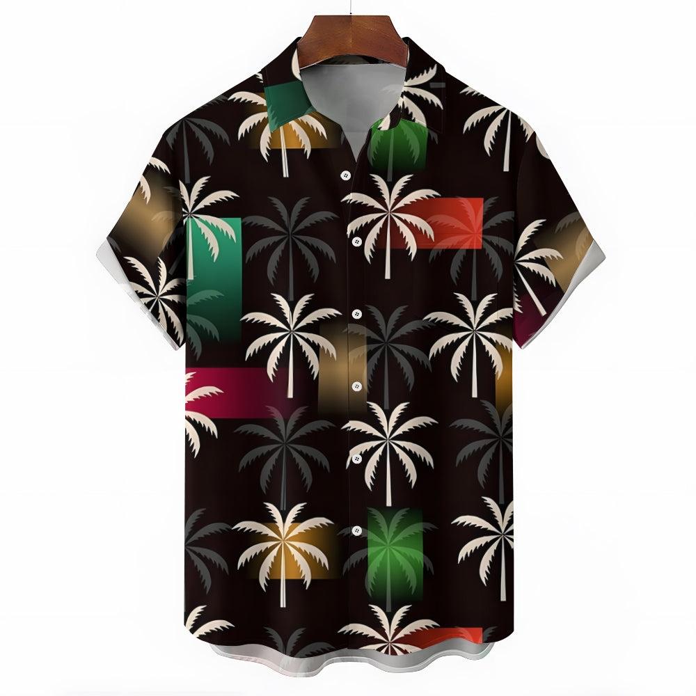 Men's Hawaiian Casual Short Sleeve Shirt 2404001627