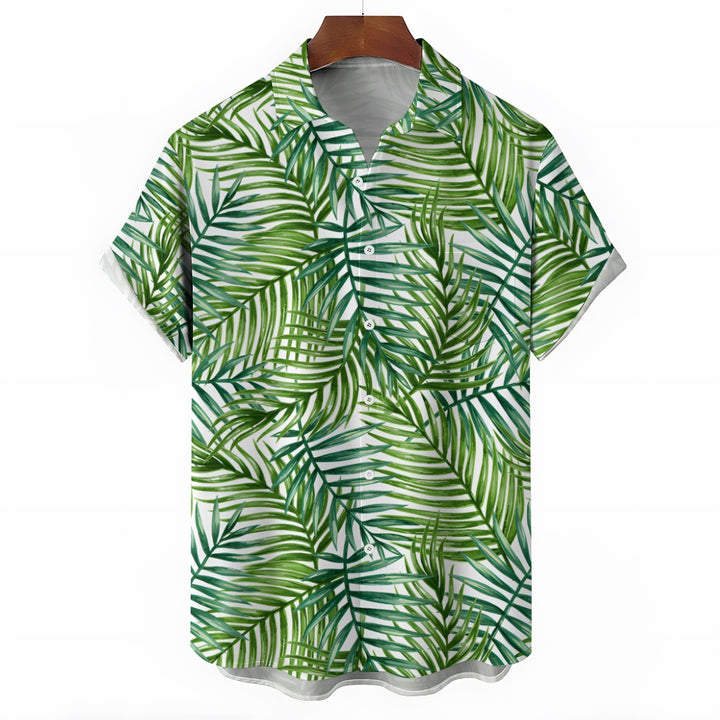 Men's Hawaiian Casual Short Sleeve Shirt 2411013102