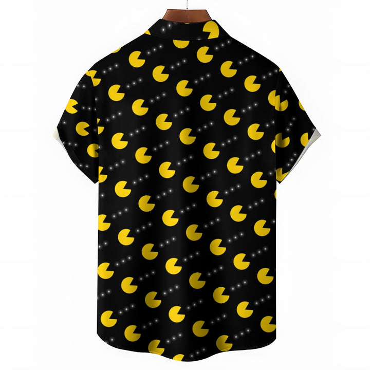 Cartoon Games Casual Short Sleeve Shirt 2405000461