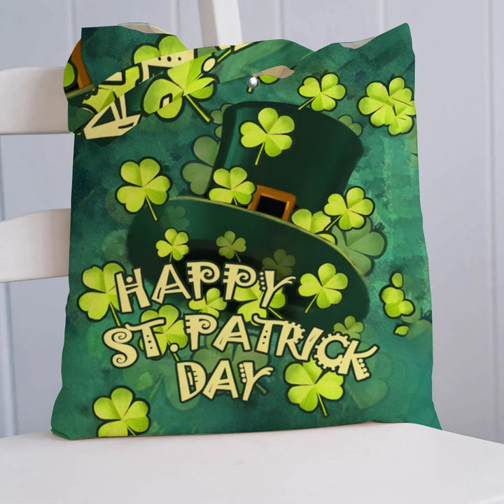 St. Patrick's Day Lettering Casual Canvas Bag