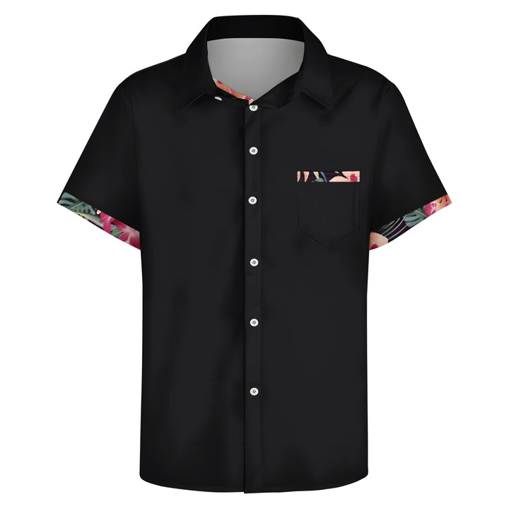Men's Hawaiian Casual Short Sleeve Shirt 2404000268