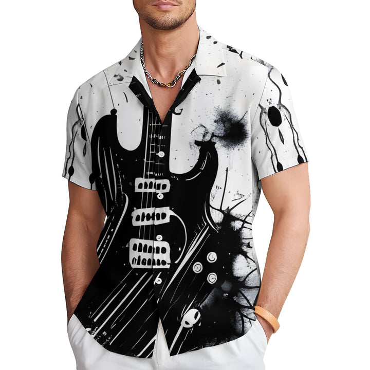 Men's Hawaiian Casual Short Sleeve Shirt 2404001609