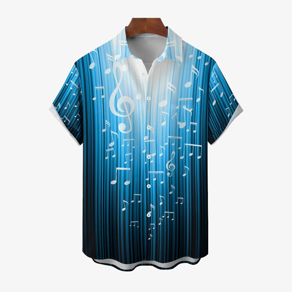 Men's Hawaiian Casual Short Sleeve Shirt 2401000197
