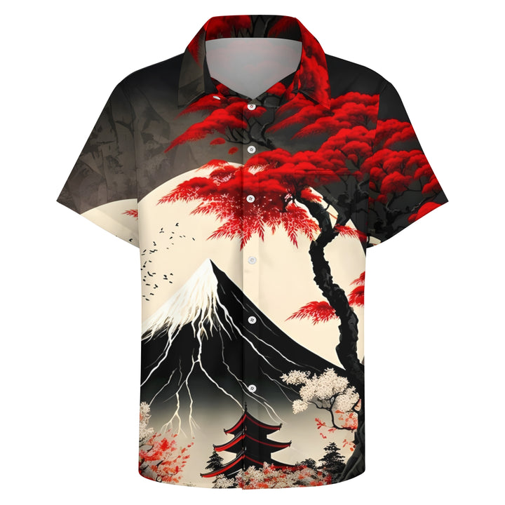 Men's Hawaiian Casual Short Sleeve Shirt 2404001859