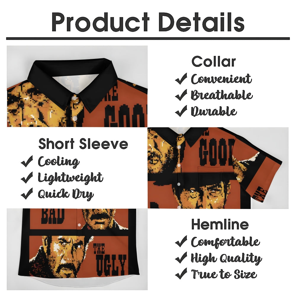 The Good, The Bad, The Ugly Classic Character Short Sleeve Shirt 2409004958