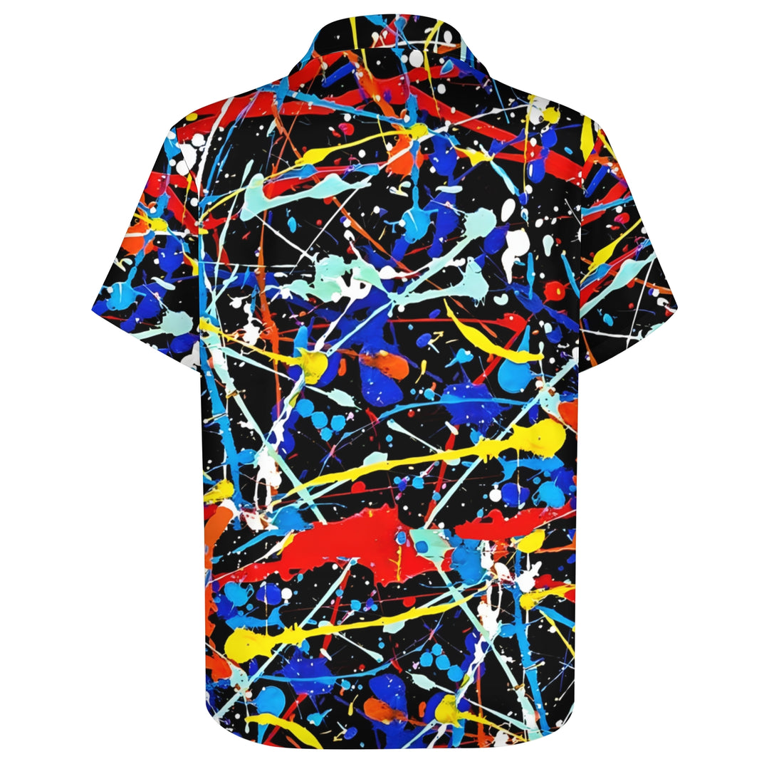 Men's Hawaiian Casual Short Sleeve Shirt 2404001896