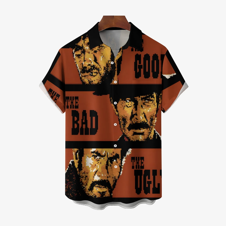 The Good, The Bad, The Ugly Classic Character Short Sleeve Shirt 2409004958