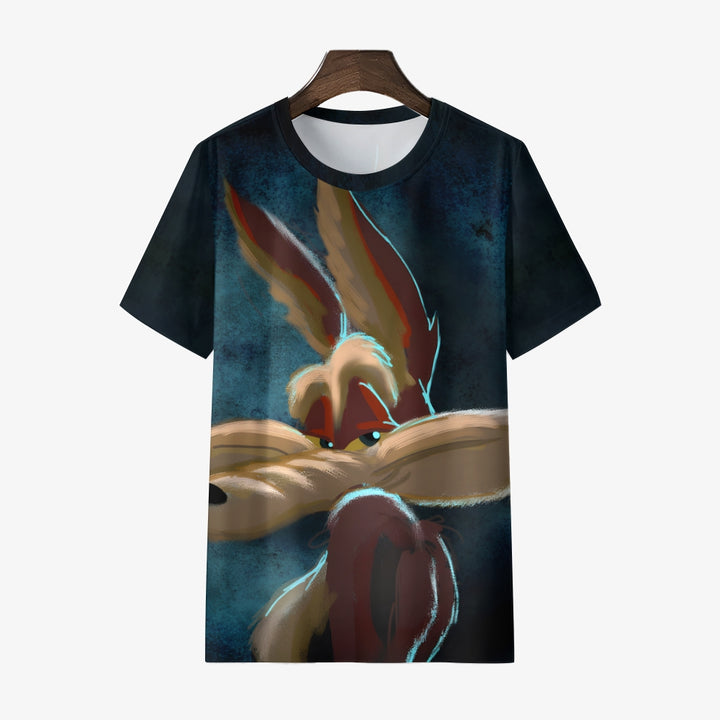 Men's Classic Cartoon Print Short Sleeve T-Shirt