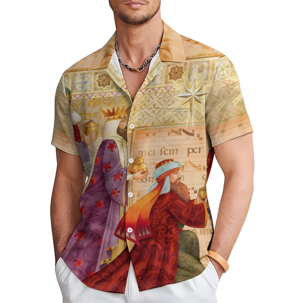 Three Kings Day Epiphany Prints Shirt 2411011547