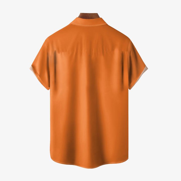 Medieval Geometric Oversized Short Sleeve Shirt