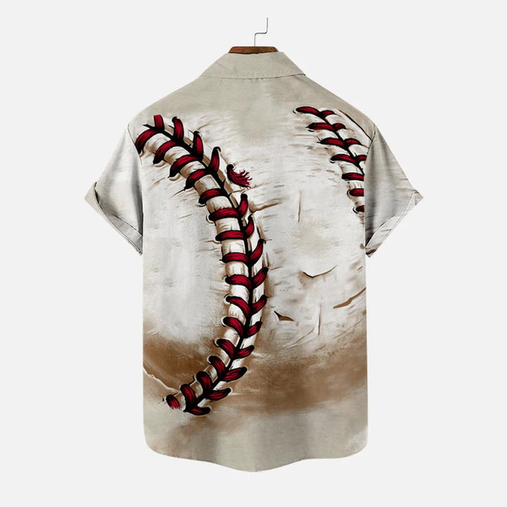 MLB All-Star Baseball Men's Casual Short Sleeve Shirt