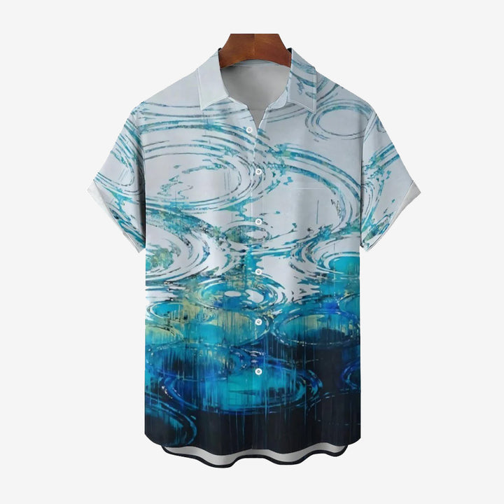 Men's Hawaiian Casual Short Sleeve Shirt 2402000158