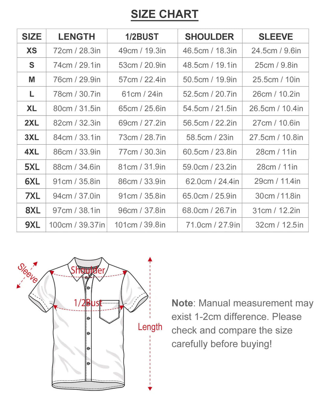 Men's Tangram Casual Short Sleeve Shirt 2403000090