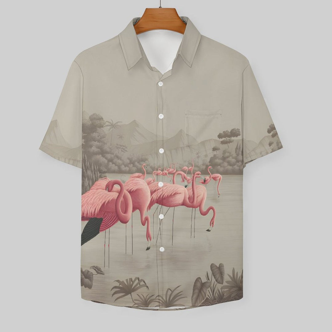 Men's Hawaiian Casual Short Sleeve Shirt 2401000281