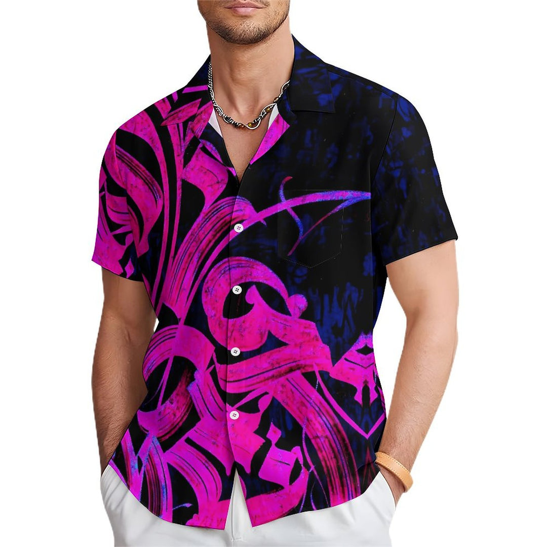 Men's Casual Short Sleeve Shirt 2402000245