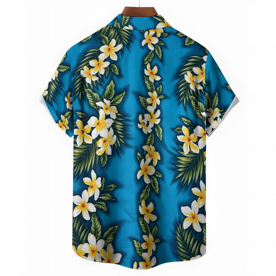 Aloha Classic Floral Hawaiian Casual Short Sleeve Shirt 2402000021