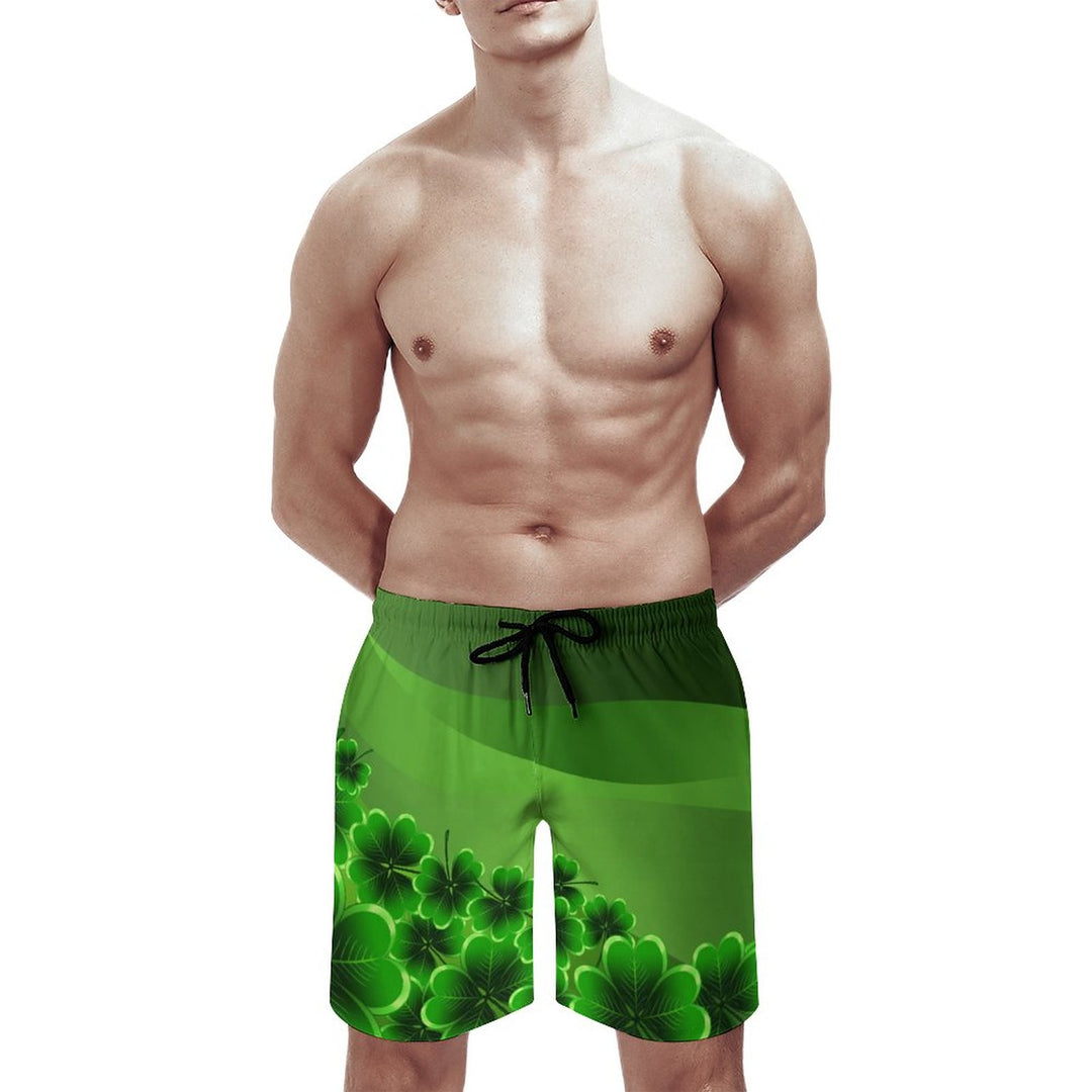 Men's St. Patrick’s Day Sports Beach Shorts 2312000420