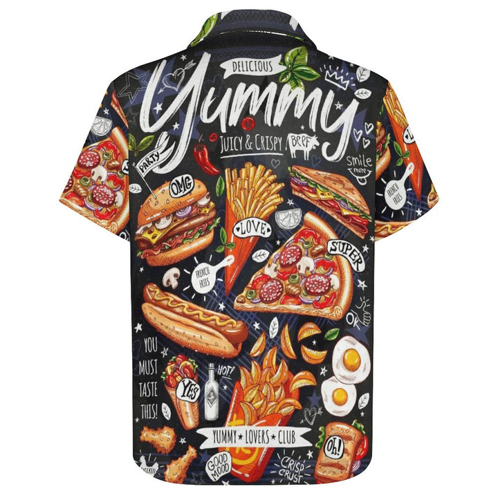 Men's Gourmet Print Resort Shirt 2310000642
