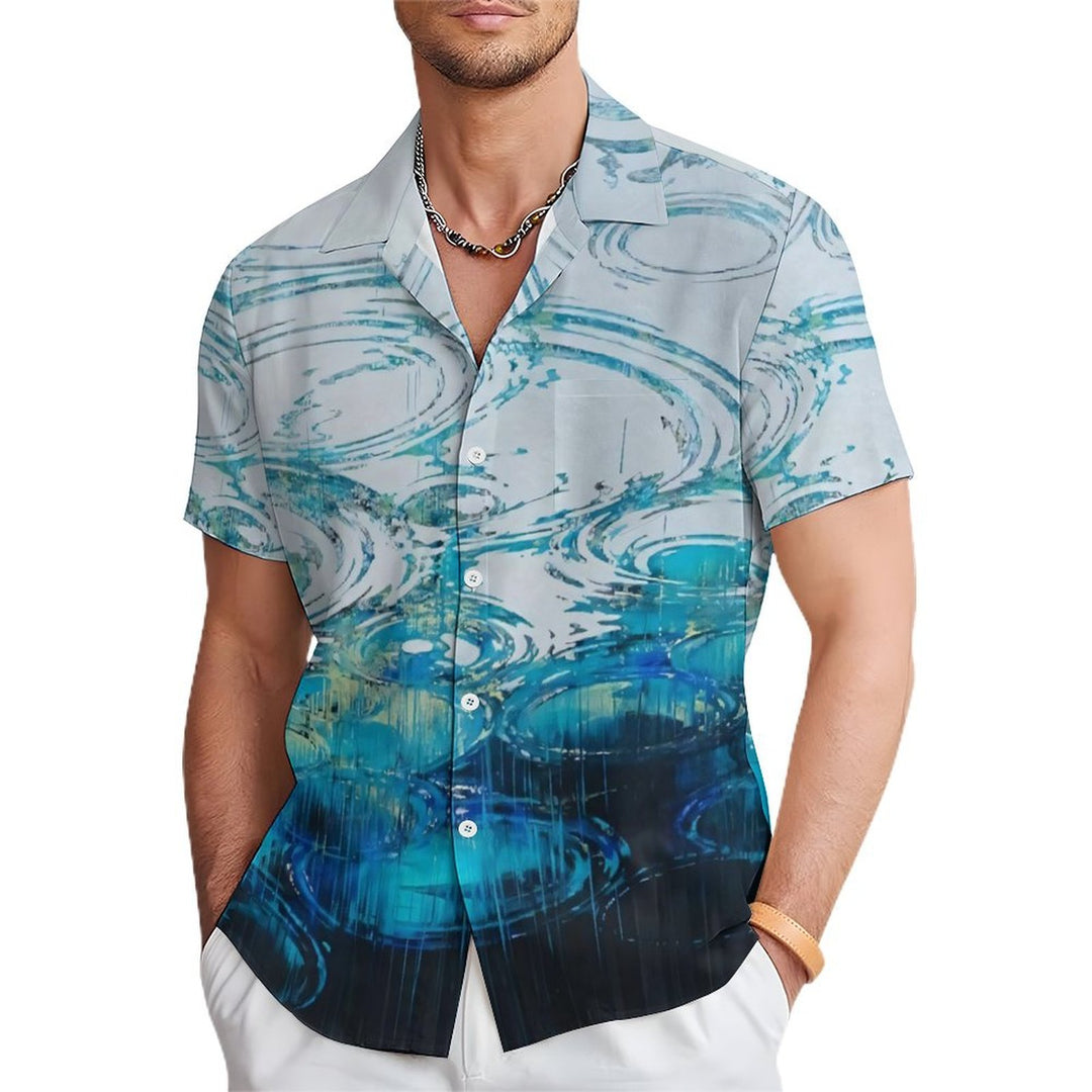 Men's Hawaiian Casual Short Sleeve Shirt 2402000158