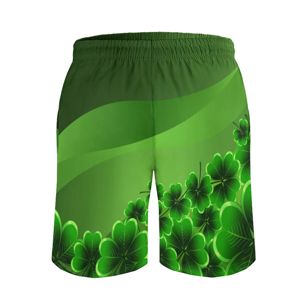 Men's St. Patrick’s Day Sports Beach Shorts 2312000420