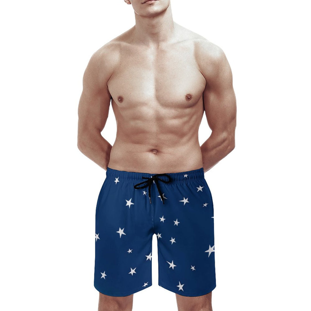 Men's Sports Starry Sky Beach Shorts 2312000437