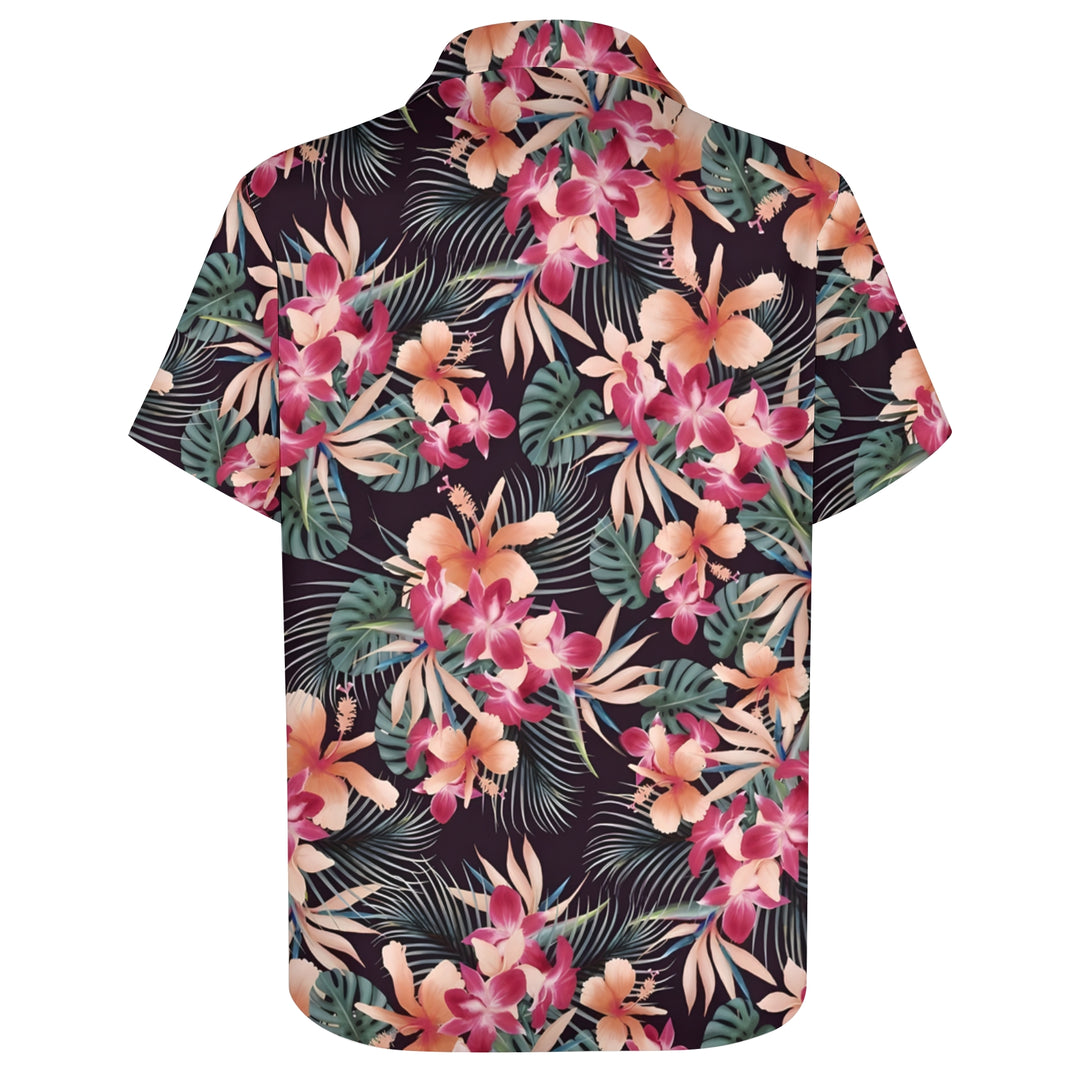 Men's Hawaiian Casual Short Sleeve Shirt 2403000338