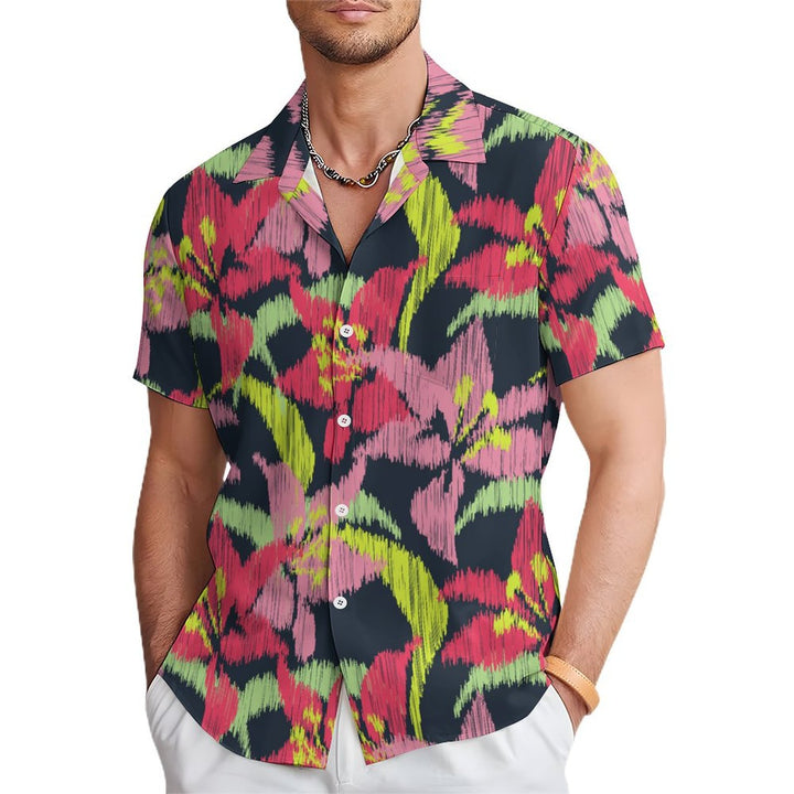 Men's Lily Casual Short Sleeve Shirt 2402000138