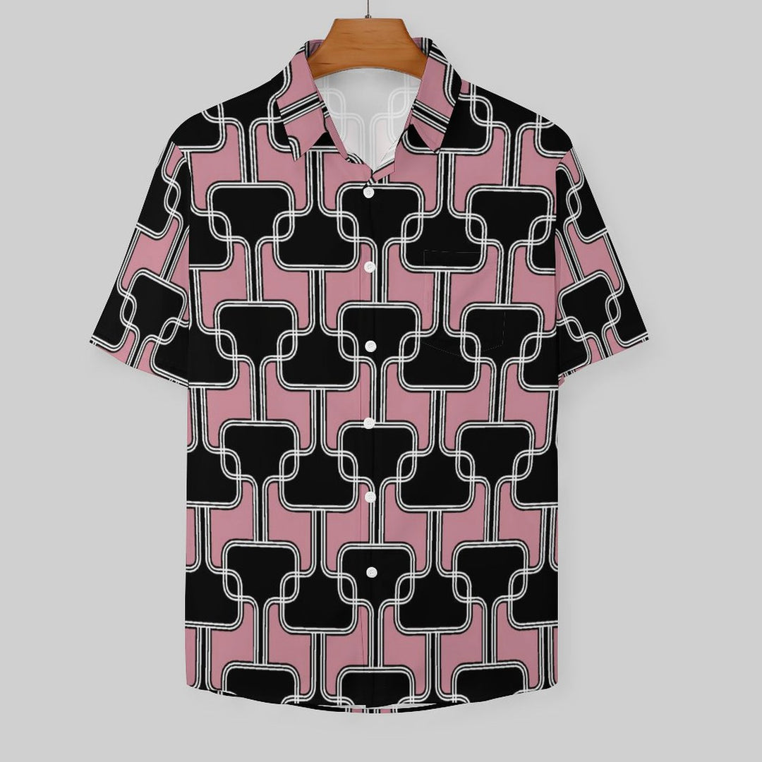 Men's Hawaiian Casual Short Sleeve Shirt 2402000154