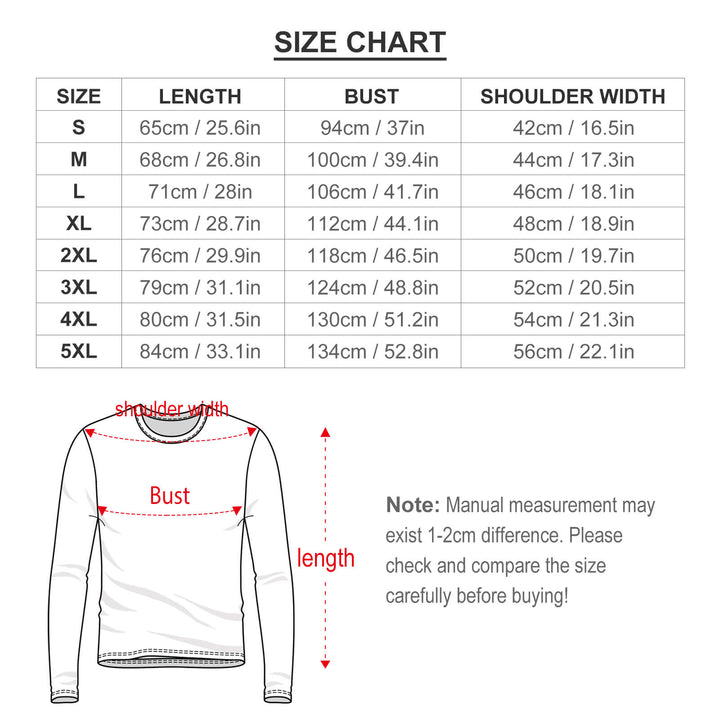 Men's Casual Lego Printed Long Sleeve T-Shirt 2311000267