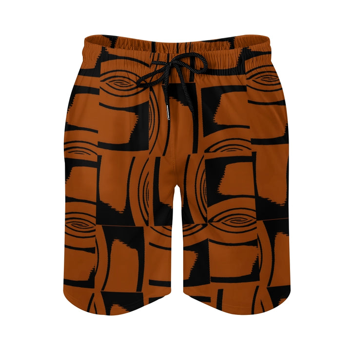 Men's Sports Geometric Patterns Beach Shorts 2402000295