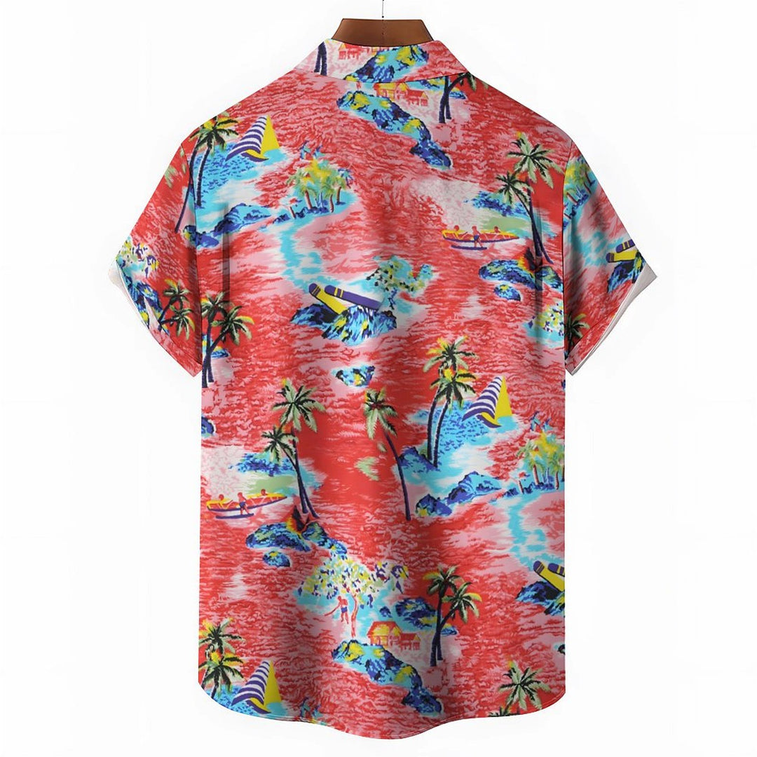 True Romance Hawaiian Casual Short Sleeve Shirt 2401000320