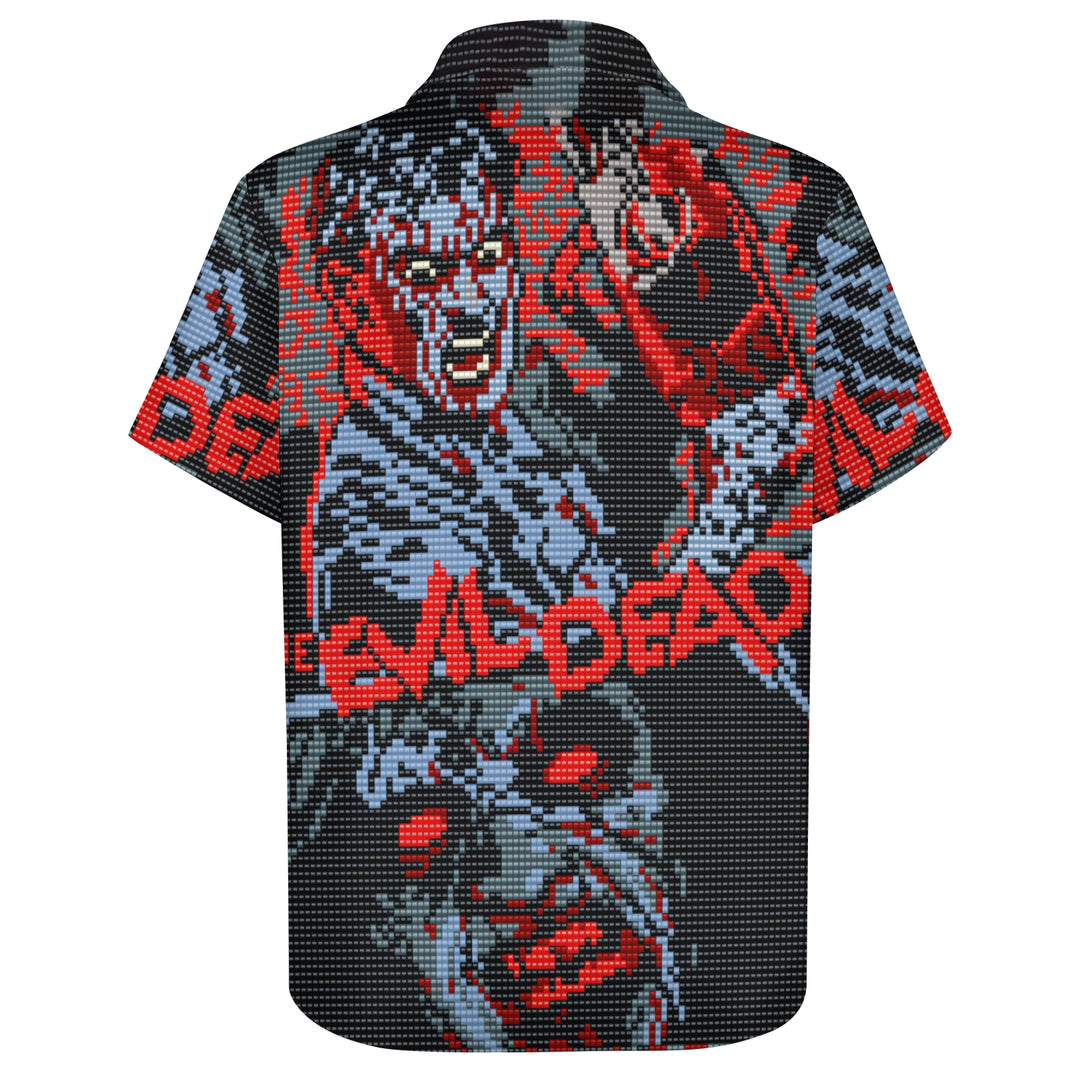 Men's Horror Characters Casual Short Sleeve Shirt 2403000084