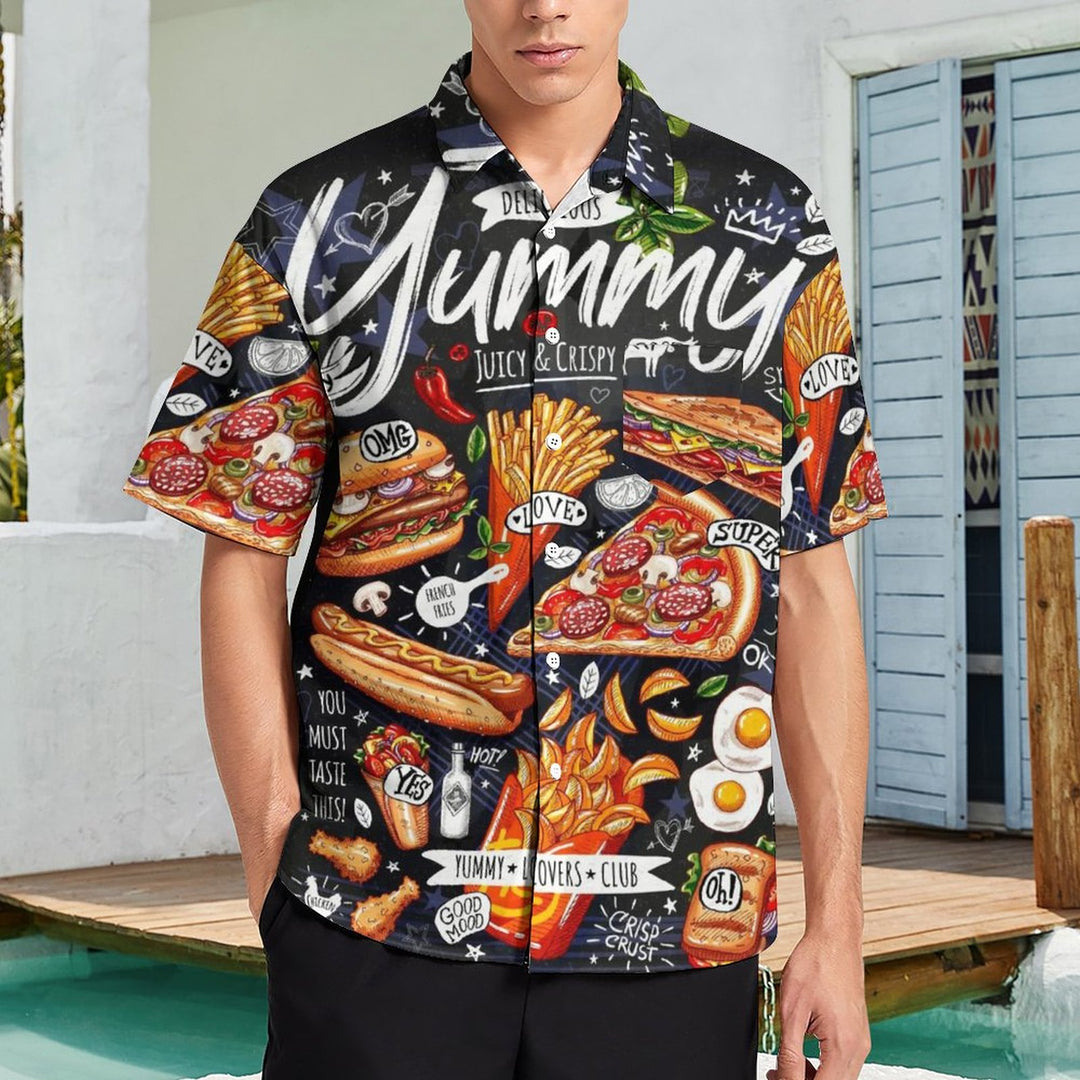 Men's Gourmet Print Resort Shirt 2310000642